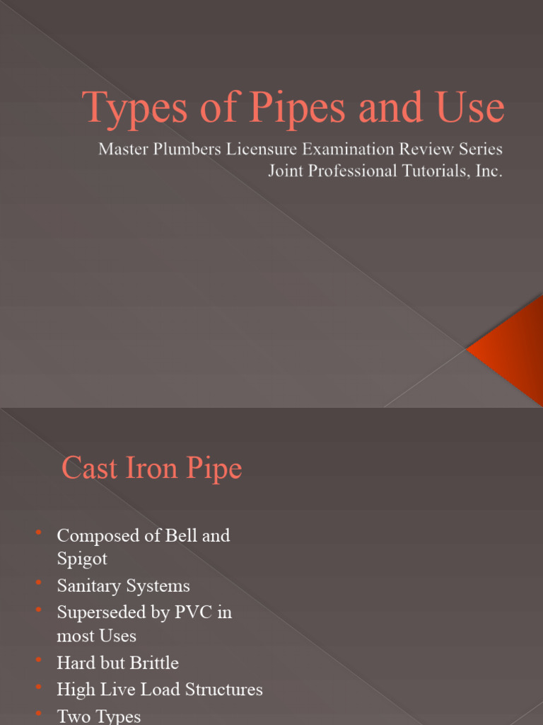 Pipe Types | PDF