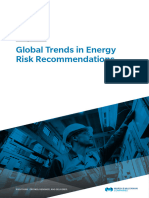 Global Trends in Energy Risk Reccomendations