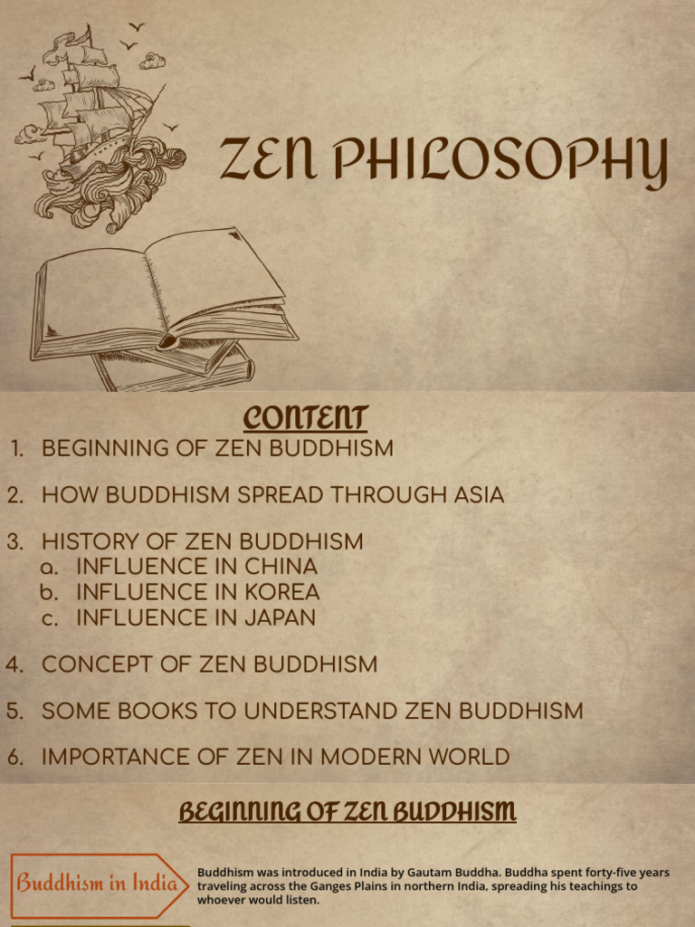 Overview of Zen Buddhism Philosophy | PDF