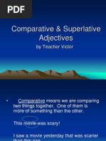 Adjectives - Comparative and Superlative