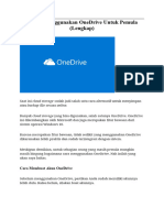 5 Cara Menggunakan OneDrive Untuk Pemula