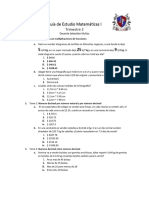 Guía de Estudio Matemáticas I TRIMESTRE 2