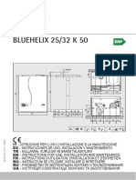 Manual Caldera de Gas Condensacion Con Acumulador 50 L BLUEHELIX 32 K 50