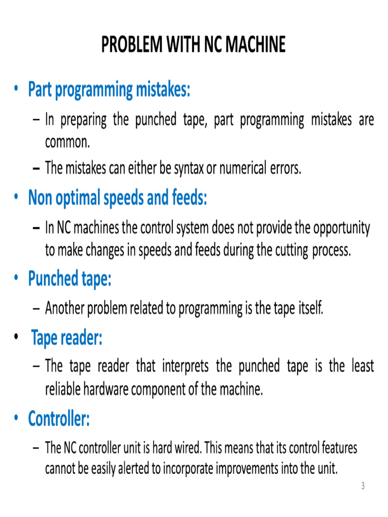 CNC Detailed Notes | PDF