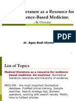 Medical Literature As A Resource For Evidence-Based Medicine