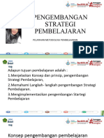 Pengembangan Strategi Pembelajaran