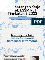 Pembentangan Tugasan Kerja Projek KSSM RBT Tingkatan 3