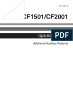 Minolta CF 1501/2001 Auxilary Functions