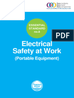 Essential Standard 8 - Electrical Safety at Work - Portable Equipment