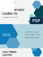 Nhóm 6 - Chu Trinh Chi Phi