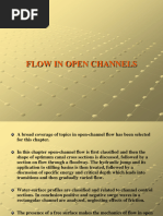 Open Channel Flow Uf GVF