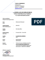 Pt. Abadi Raya Commerce: No. 216/HR-ARCO/BPP/VII/2023