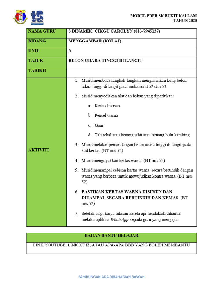 Pdpr Psv Tahun 3 Pdf