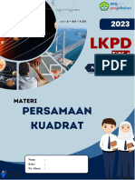 LKPD Persamaan Kuadrat Tipe A