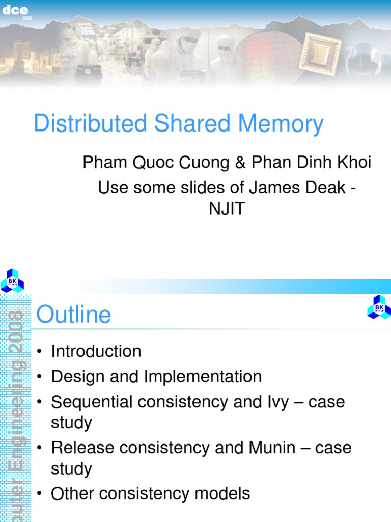 Distributed Shared Memory | PDF