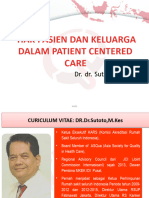 HPK Dalam Patients Centered Care DR Sutoto 1 2016
