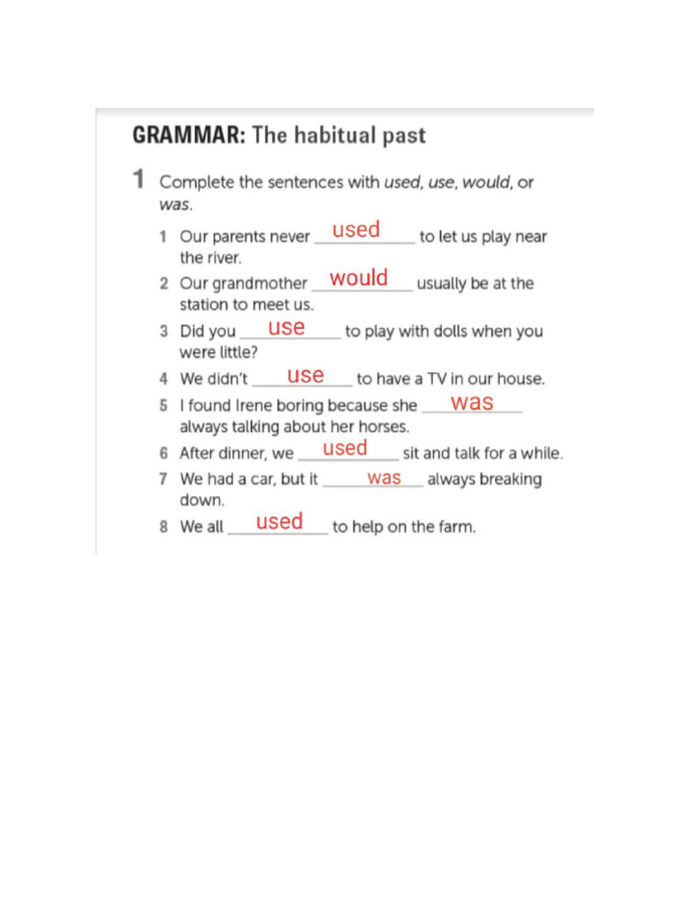 grammar 2 | PDF