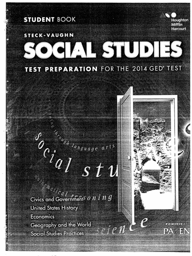 Student book steck vaughn social studies test prepartion for the 2014