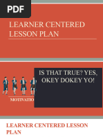 Learner Centered Lesson Plan PPT Final