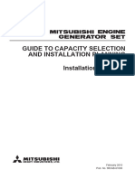 Mitsubishi Generator Installation Planning