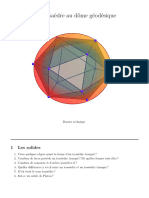 De L'icosaèdre Au Dôme Géodésique