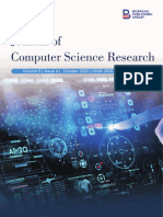 Journal of Computer Science Research - Vol.5, Iss.4 October 2023