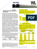 Pressure rating document