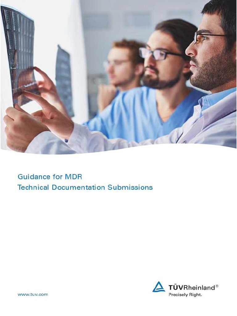 Tuv Rheinland MDR TD Guidance June 2021 Download Free PDF Medical