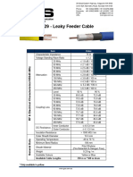 GCS 3529 General VHF Cable Spec Sheet