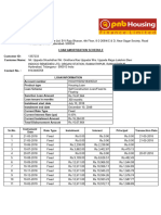 Repayment Schedule Cert