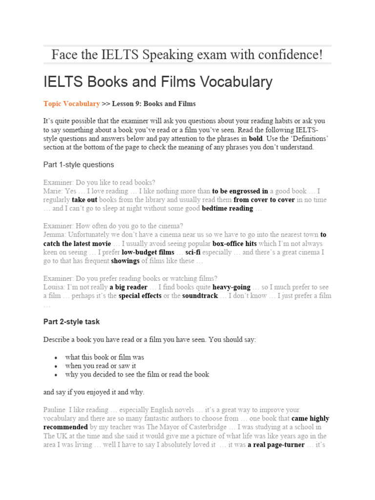 Books and Films | PDF
