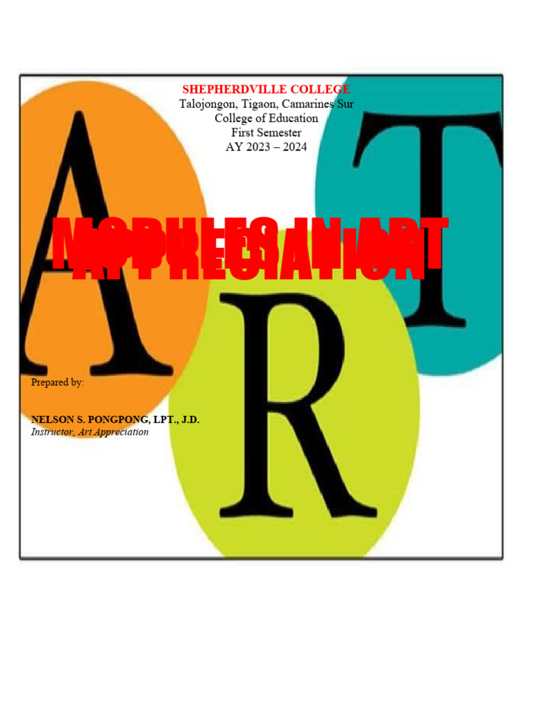 MODULE 9 & ACTIVITY SHEET 9 - Art App - Finals | PDF | Art