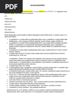 Munkaszerződés Minta | PDF