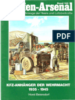 Waffen Arsenal 145 - KFZ-Anhänger Der Wehrmacht 1935-1945+