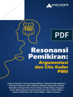 Buku Resonansi Pemikiran Argumentasi Dan Cita Kader PMII