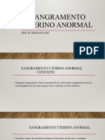 Sangramento Uterino Anormal - SUA - resumo