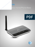 User Guide: AT&T Wireless Home Phone Base