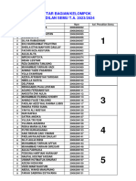 Nama Nama Dan Kelompok Peradilan Semu Stambuk 2020 1