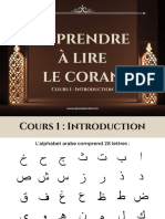 Introduction Apprendre À Lire Le Coran