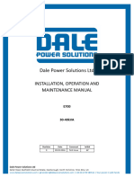 E700 30-40kVA Installation, Operation and Maintenance Manual