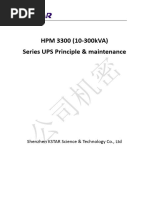 HPM3300 (10-300kVA) Series Principle & Maintenance Manual - V01