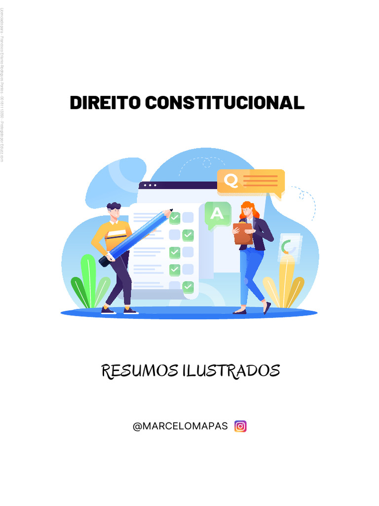 DIREITO-CONSTITUCIONAL Resumo Ilustrado | PDF