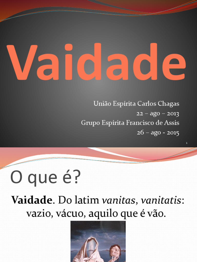 Vaidade | PDF