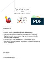 C3. Curs Esantionarea