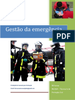 UFCD 5869 Gestão Da Emergência Índice