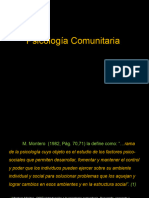 Psicología Comunitaria