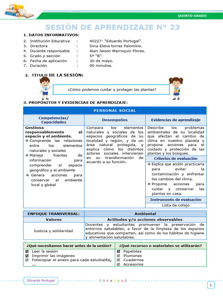 Eda 4 Ses 3 Sem 3 | PDF | Evaluación | Aprendizaje