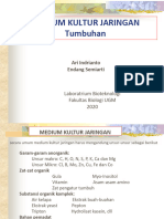 Pembuatan Medium Kultur in Vitro