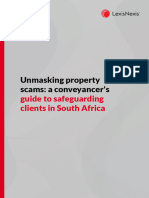 Unmasking Property Scams - A Conveyancer's Guide To Safeguarding Clients in South Africa © 2023 LexisNexis