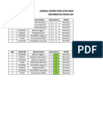 Draft Jadwal Kuliah UICM - Pergunu